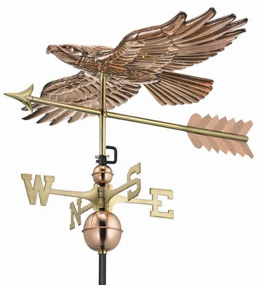 Soaring Hawk Weathervane - Click to enlarge