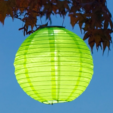 Soji Solar Lantern - Green - Click to enlarge