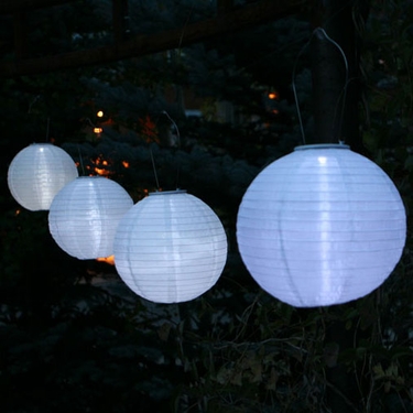 Soji Solar Lantern - Large White Illume - Click to enlarge