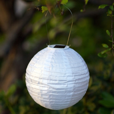 Soji Solar Lantern - White - Click to enlarge