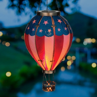 Solar Americana Hot Air Balloon Lantern - Large - Click to enlarge