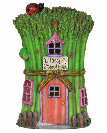 Solar Asparagus House - Click to enlarge