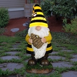 Solar Beekeeper Gnome Solar Beekeeper Gnome