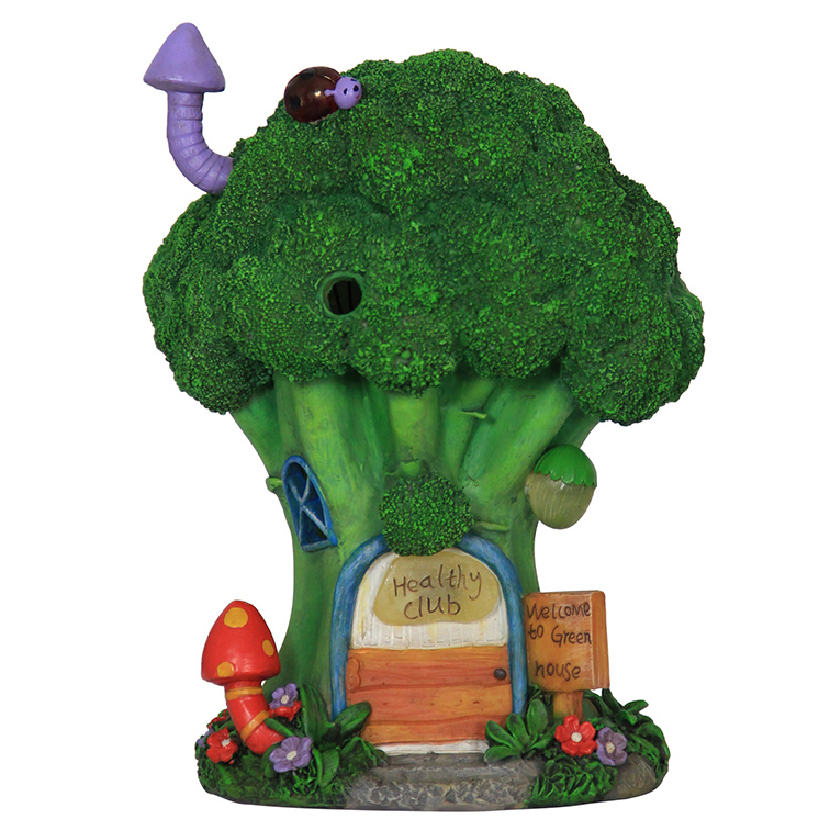 Solar Broccoli House only $36.50 at Garden Fun