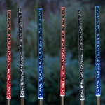 Solar Bubble Chain Stakes (Set of 6) - Color Changing