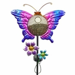 Solar Butterfly Bird Feeder Stake Solar Butterfly Bird Feeder Stake
