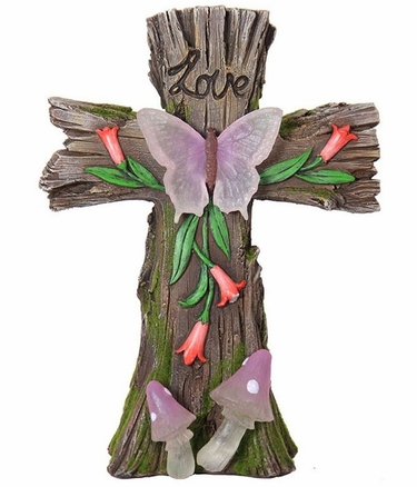 Solar Butterfly on Cross - Click to enlarge