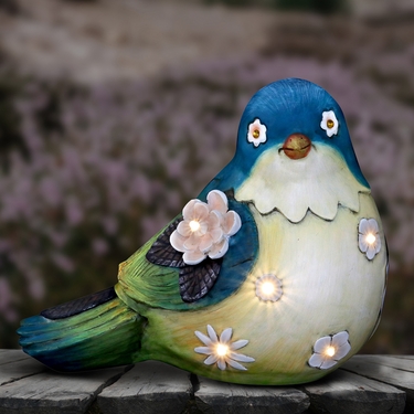 Solar Cheery Blue Bird - Click to enlarge