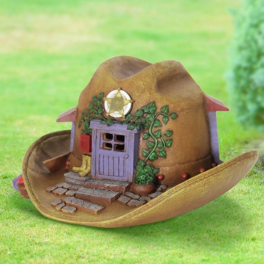 Solar Cowboy Hat House - Click to enlarge