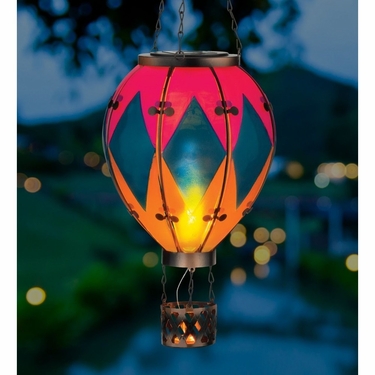 Solar Diamond Hot Air Balloon Lantern - Medium - Click to enlarge