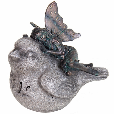 Solar Fairy on Filigree Bird - Click to enlarge