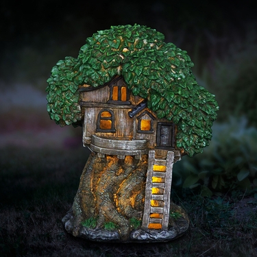 Solar Fairy Tree Home - Click to enlarge