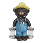 Solar Farmhouse Firefly Bear Statue Solar Farmhouse Firefly Bear Statue