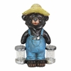 Solar Farmhouse Firefly Bear Statue