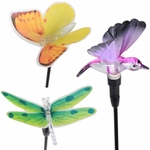 Solar Fiber-Optic Friends (Set of 3)