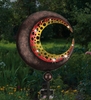 Solar Filigree Half Moon Stake (Set of 2)