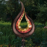 Solar Filigree Swirl Stake (Set of 2)