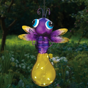 Solar Firefly Lantern - Yellow - Click to enlarge