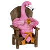 Solar Flamingo w/LED Cocktail