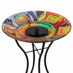 Solar Fountain/Birdbath & Stand - Sedona Spirit