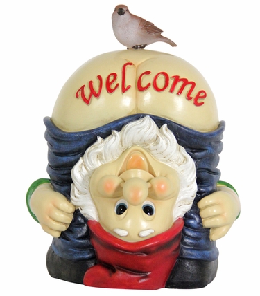 Solar Full Moon Gnome Welcome Sign - Click to enlarge