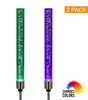 Solar Bubble Garden Stakes - Color Changing (Set of 2)