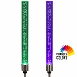 Solar Bubble Garden Stakes - Color Changing (Set of 2)