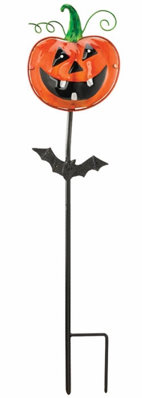 Solar Jack-O Garden Stake - Click to enlarge