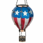 Solar Lantern Americana Hot Air Balloon - Medium
