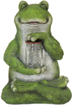 Solar LED Frog w/Jar of Fireflies Solar LED Frog w/Jar of Fireflies