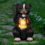 Solar LED Skunk w/Jar of Fireflies Solar LED Skunk w/Jar of Fireflies