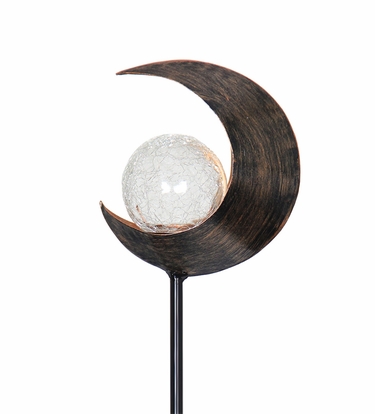 Solar Lunar Torch Garden Stake - Click to enlarge