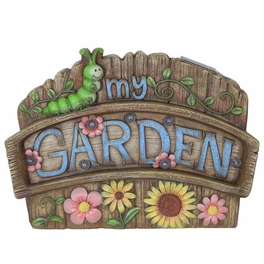 Solar My Garden Sign - Click to enlarge
