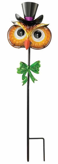 Solar Owl Garden Stake - Click to enlarge