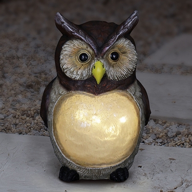 Solar Owl Statue - Click to enlarge