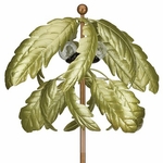 Solar Palm Tree Wind Spinner Solar Palm Tree Wind Spinner