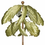 Solar Palm Tree Wind Spinner Solar Palm Tree Wind Spinner