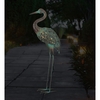Solar Patina Crane Decor - Down