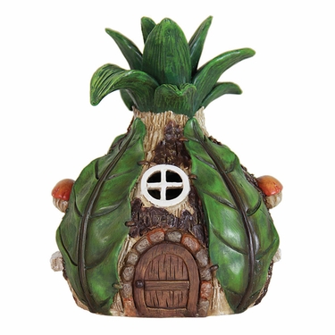 Solar Pineapple House Statue - Click to enlarge