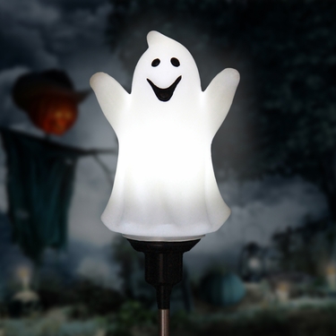 Solar Rotating Ghost Stake - Click to enlarge