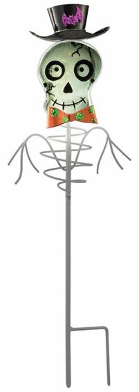 Solar Skeleton Garden Stake - Click to enlarge