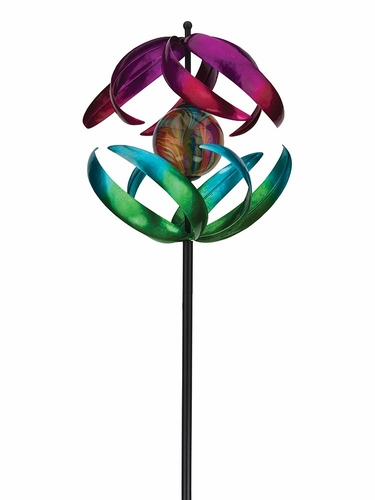 Solar Sphere Wind Spinner - Click to enlarge