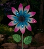 Solar Spinner Flower Stake - Pink