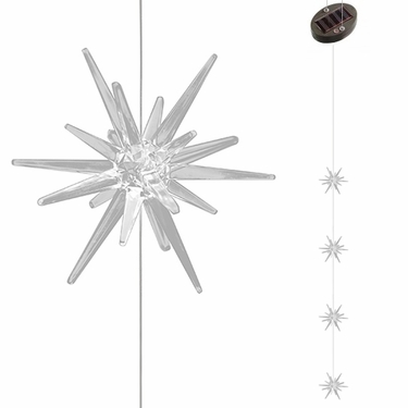 Solar Star Light Strand w/Color Changing LEDs - Click to enlarge