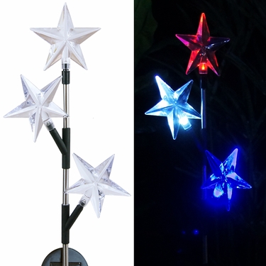 Solar Stars Triple Stake - Click to enlarge