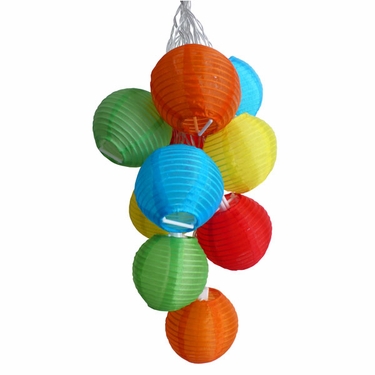 Solar String Lights - Mini Colorful Lanterns - Click to enlarge
