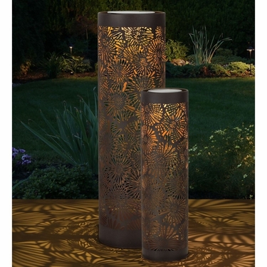 Solar Sunflower Shadow Cylinder Set - Click to enlarge