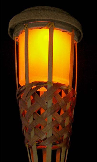 Solar Tiki Torch Light - Click to enlarge