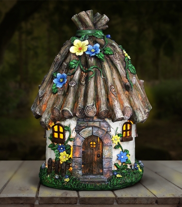 Solar Twig Roof Cottage - Click to enlarge
