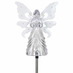 Solar White Angel Garden Stake Solar White Angel Garden Stake